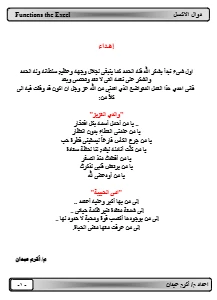 Excel Functions PDF - دوال الاكسل pdf